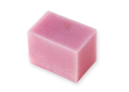ピンクの手作り石鹸
